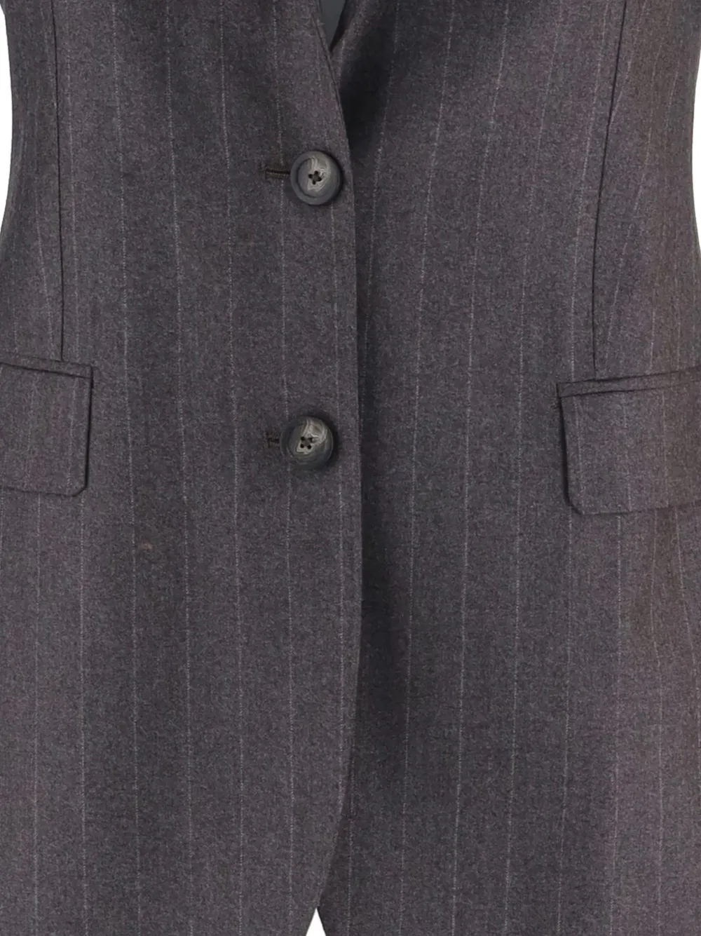 Tagliatore Blazer met krijtstreep Bruin
