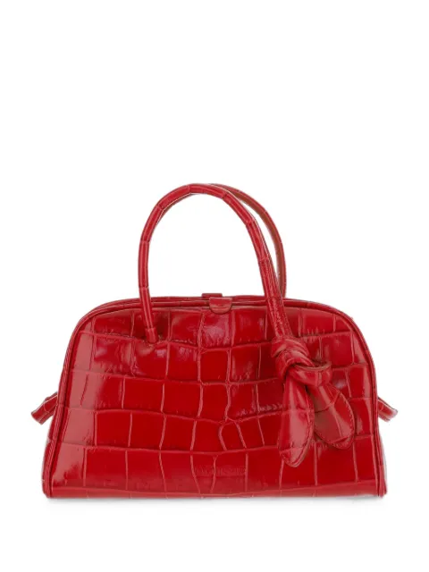 Jacquemus pochette nouée à effet croco