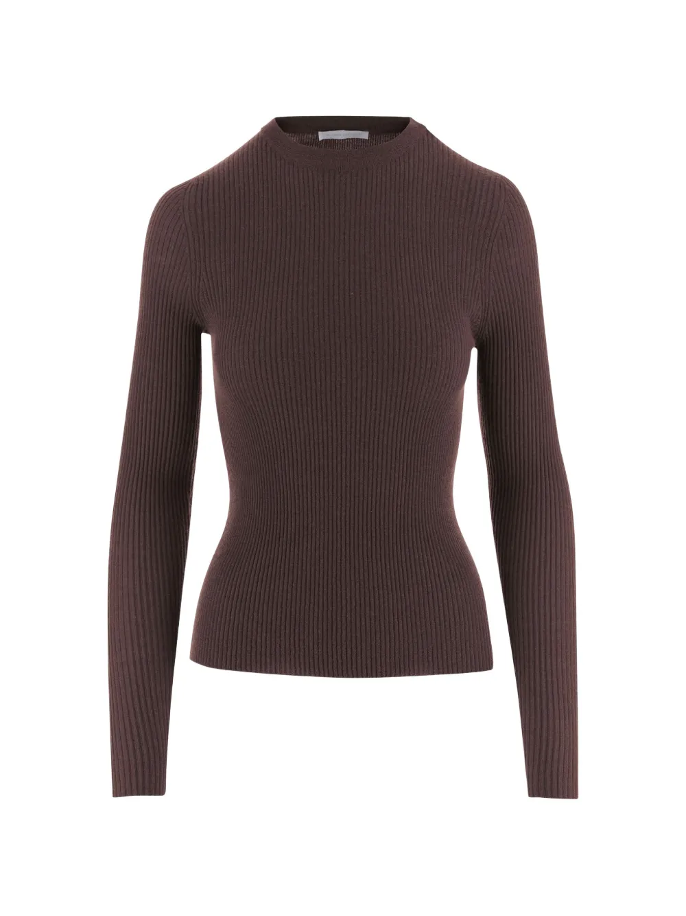 OLIVER LATTUGHI ribbed-knit crew-neck sweater