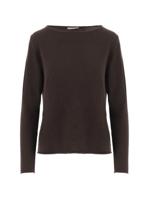Allude round-neck cashmere sweater