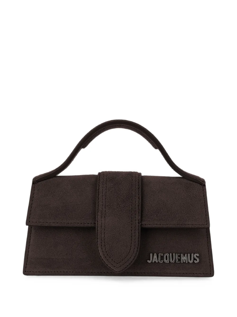 Jacquemus Le Bambino suede tote bag - Marrone