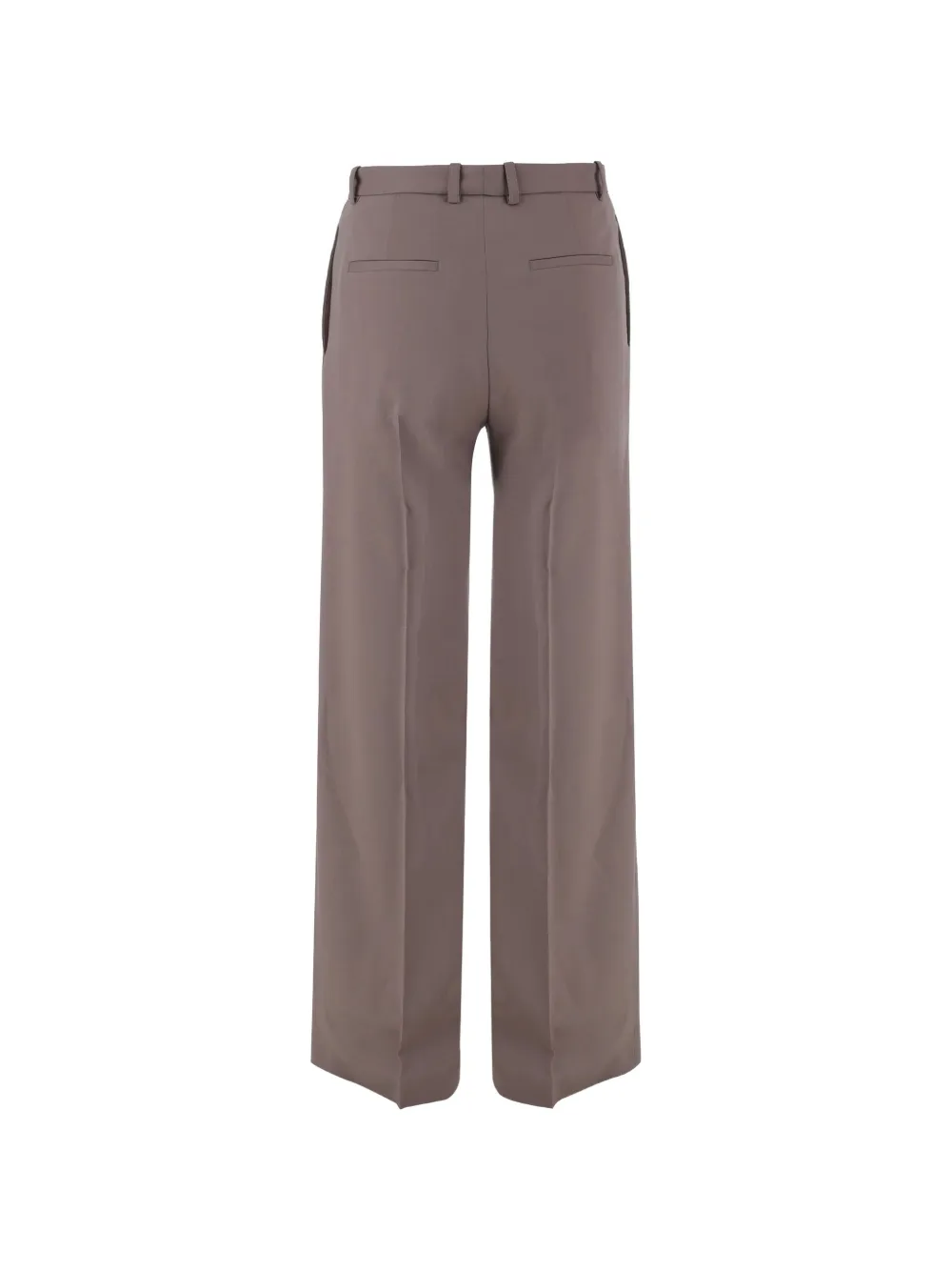 Jil Sander pressed-crease straight-leg trousers Grijs