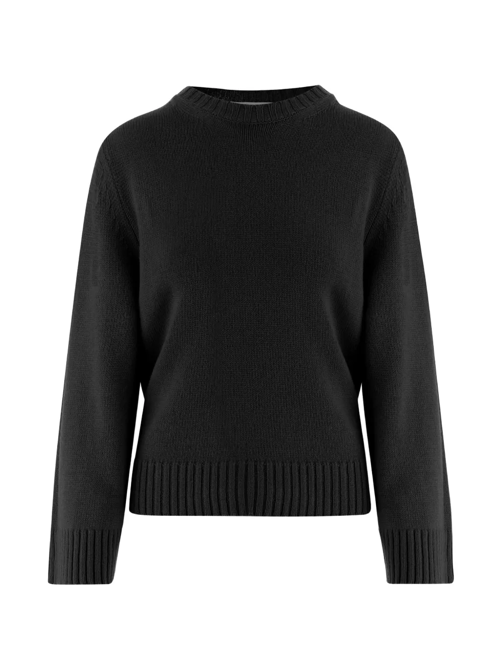 OLIVER LATTUGHI crew-neck ribbed-trim sweater