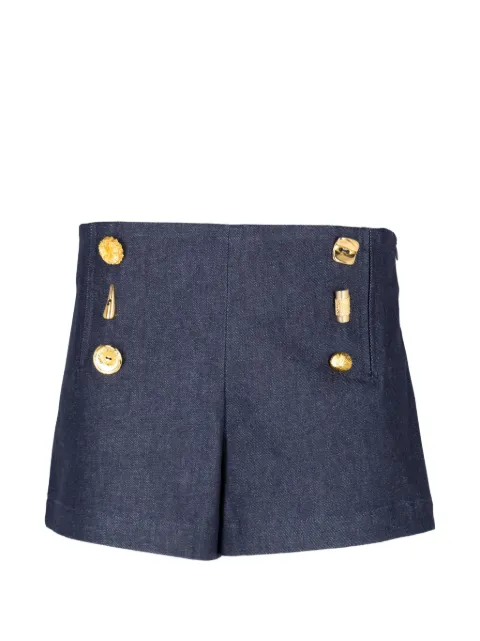 Francoise Pinton - Paris button-embellished shorts