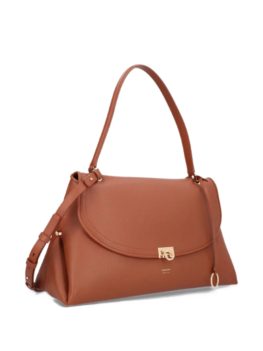 Ferragamo Sofia 2026 schoudertas (L) Bruin