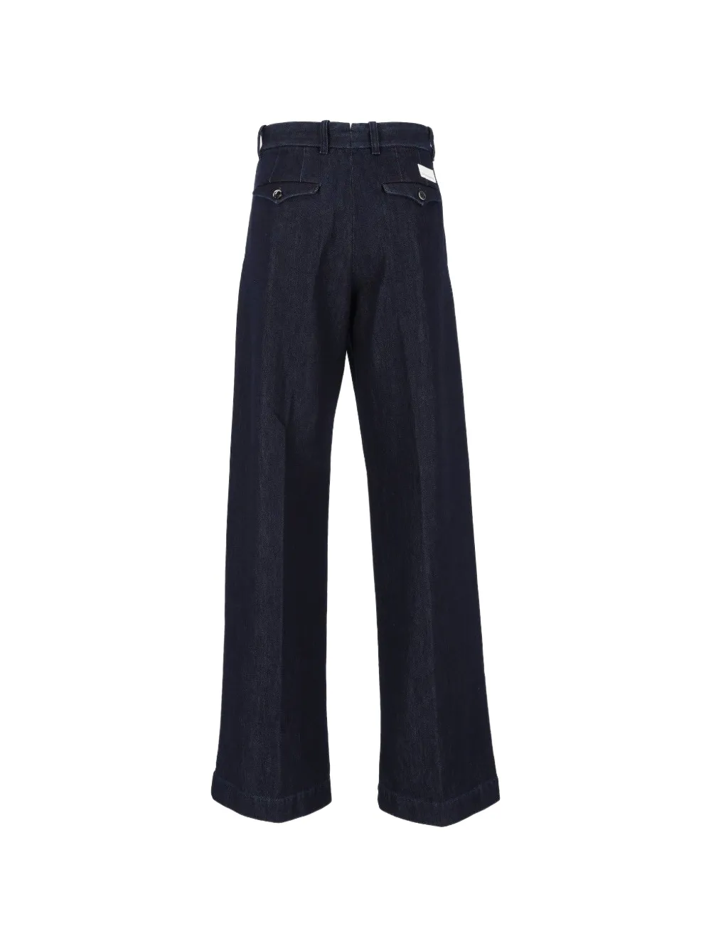 Nine In The Morning Fiamma jeans met wijde pijpen Blauw