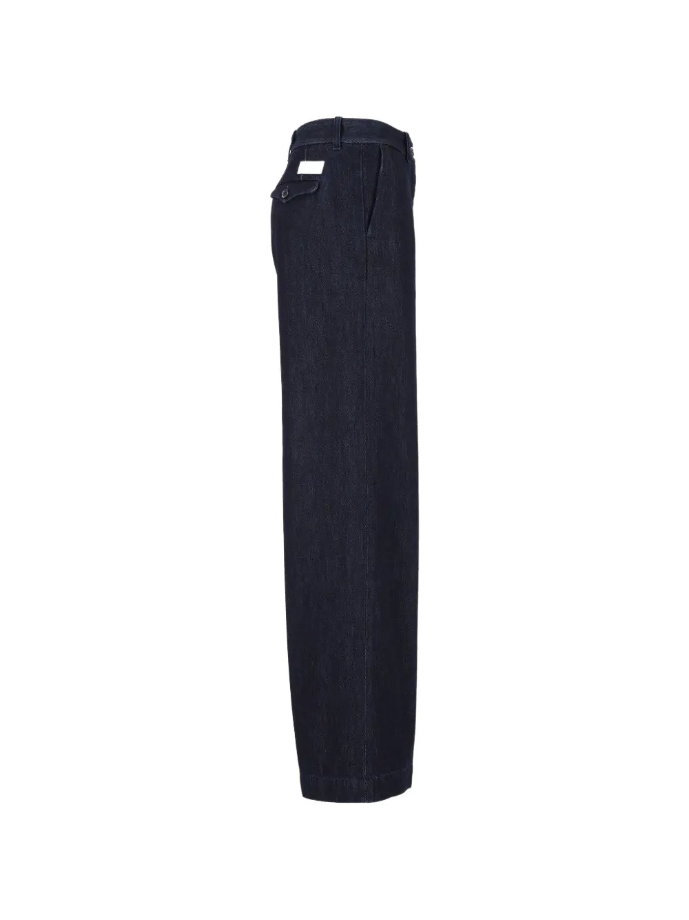 Nine In The Morning Fiamma jeans met wijde pijpen Blauw