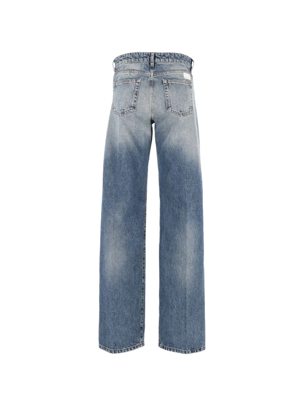 Nine In The Morning Rocio jeans met wijde pijpen Blauw