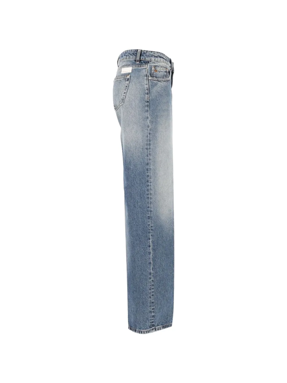 Nine In The Morning Rocio jeans met wijde pijpen Blauw