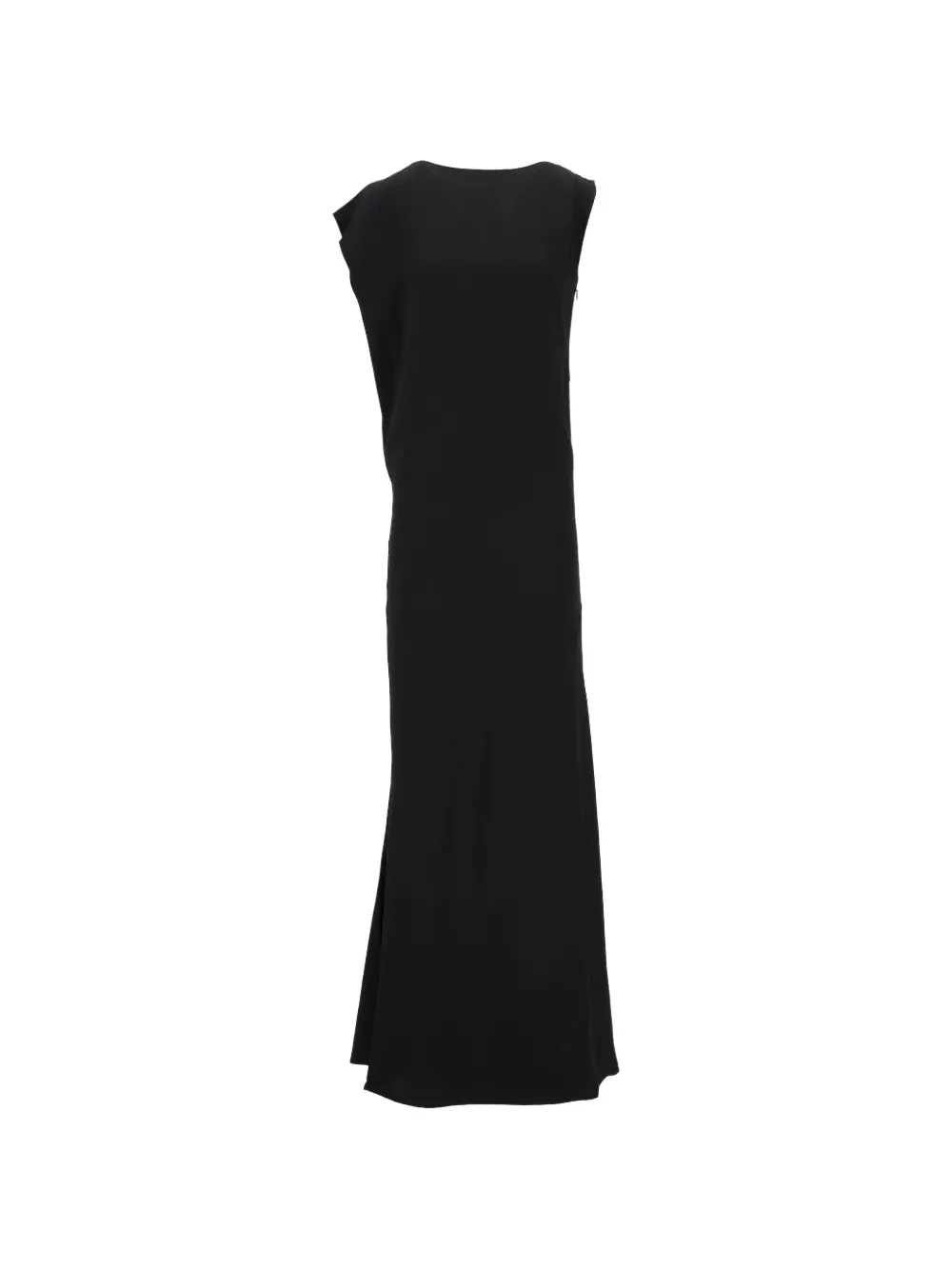 Jacquemus Drap asymmetric sleeveless dress - Nero