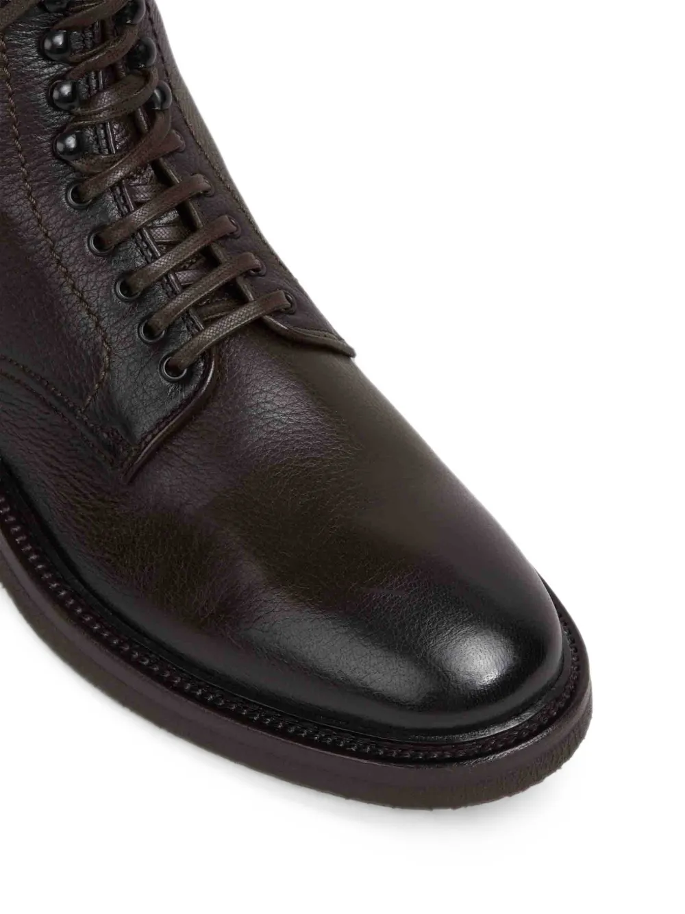 Officine Creative Hopkins Flexi 203 lace-up leather boots Bruin
