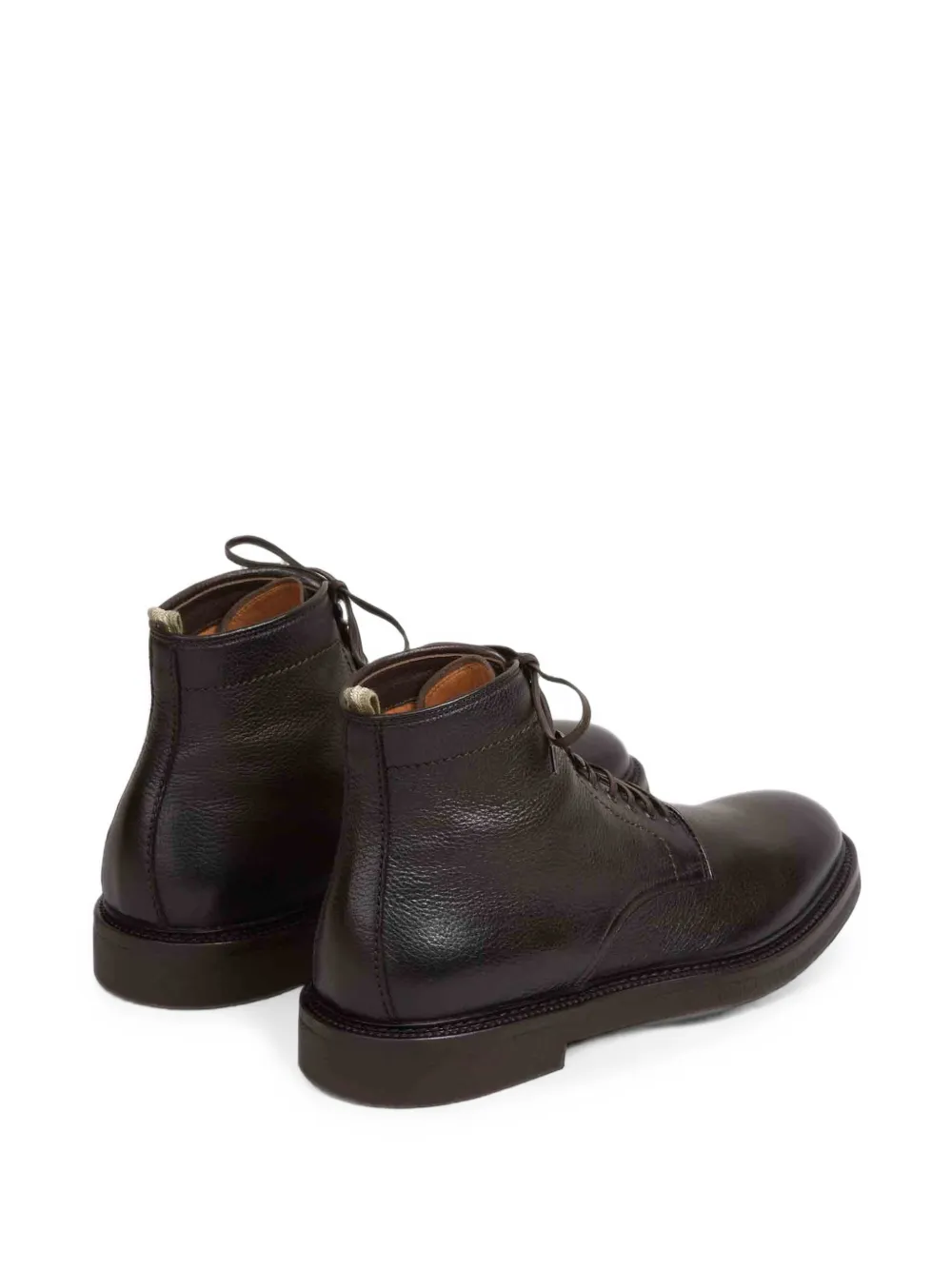 Officine Creative Hopkins Flexi 203 lace-up leather boots Bruin