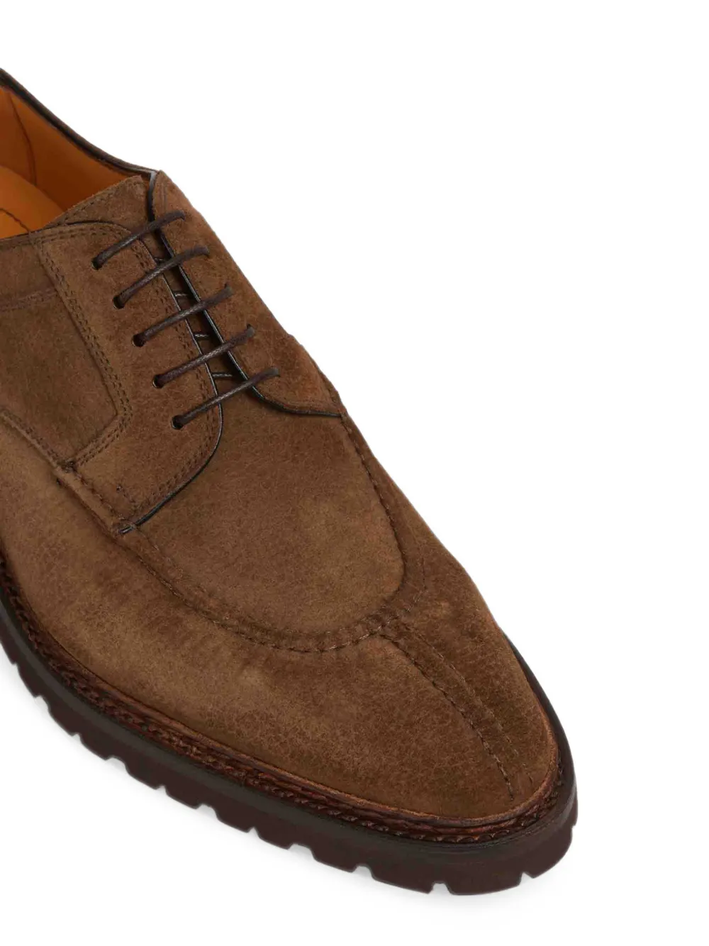 Bontoni lace-up suede shoes Bruin