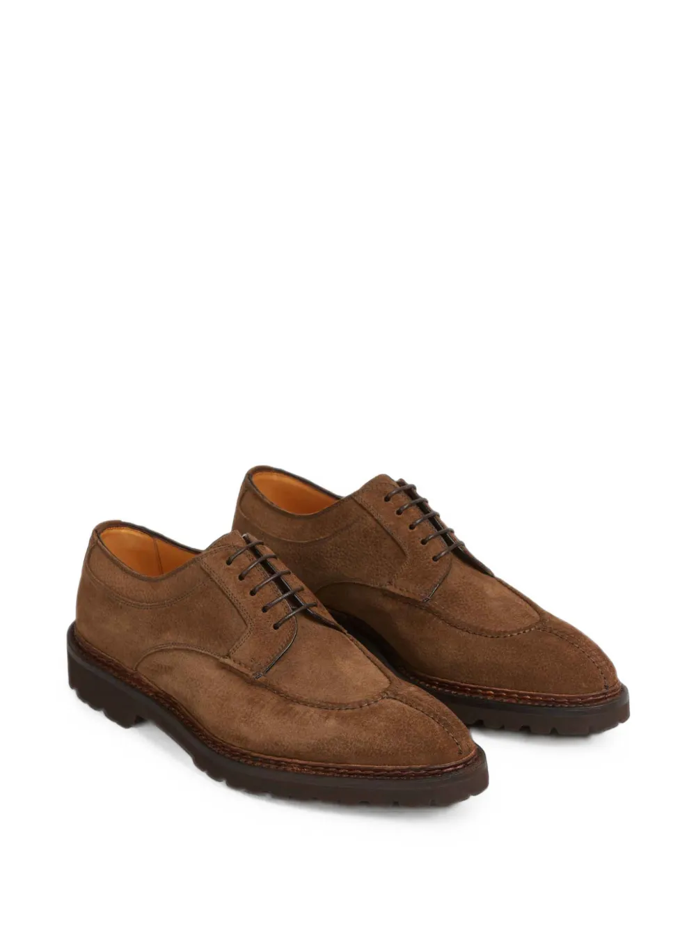 Bontoni lace-up suede shoes Bruin