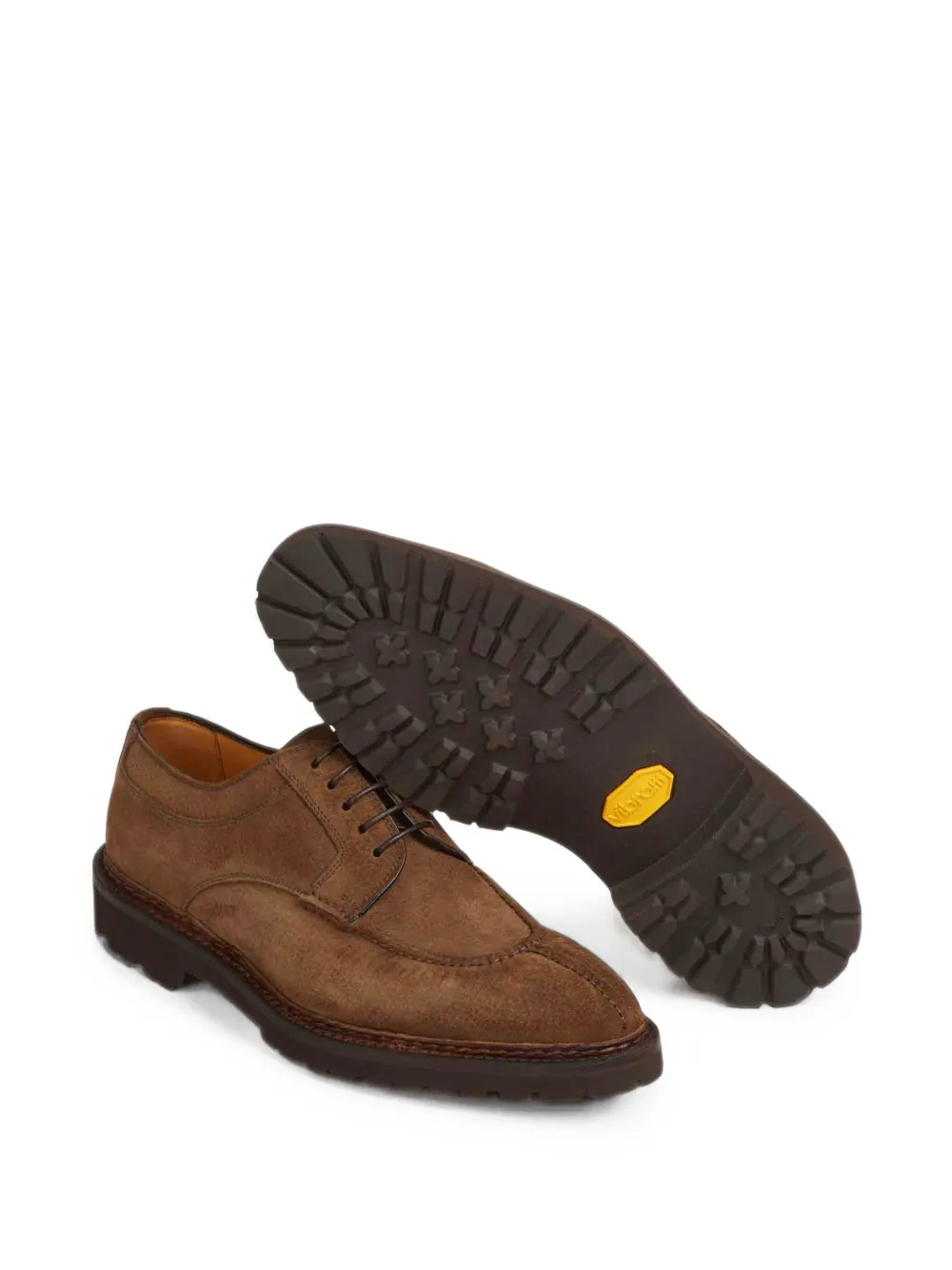 Bontoni lace-up suede shoes Bruin