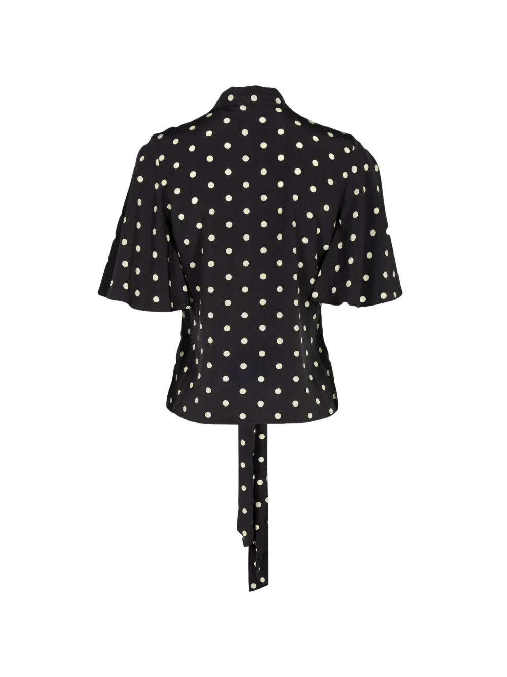 Francoise Pinton Paris Blouse met stippen Zwart