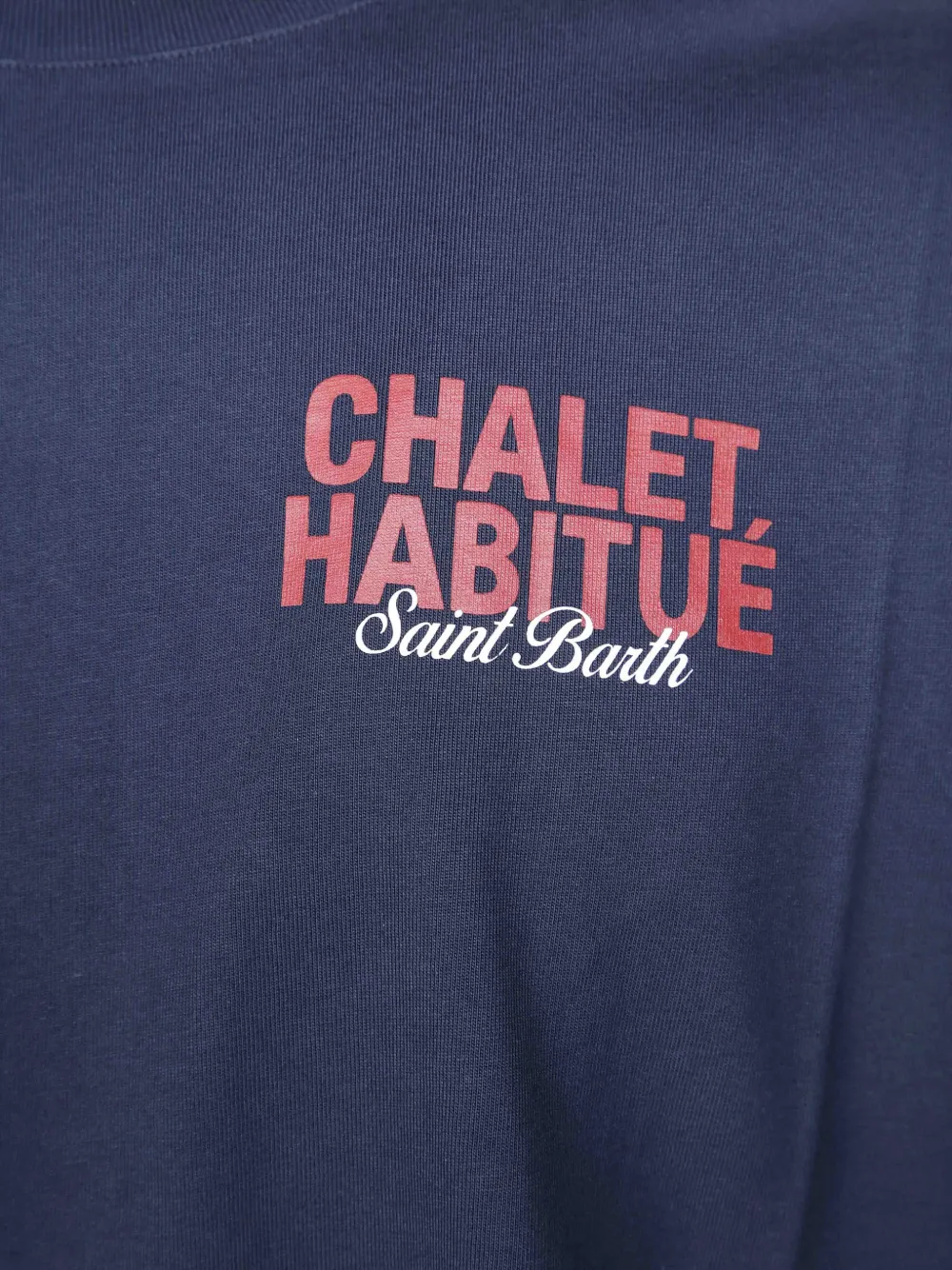 MC2 Saint Barth Delmar graphic-print T-shirt Blauw