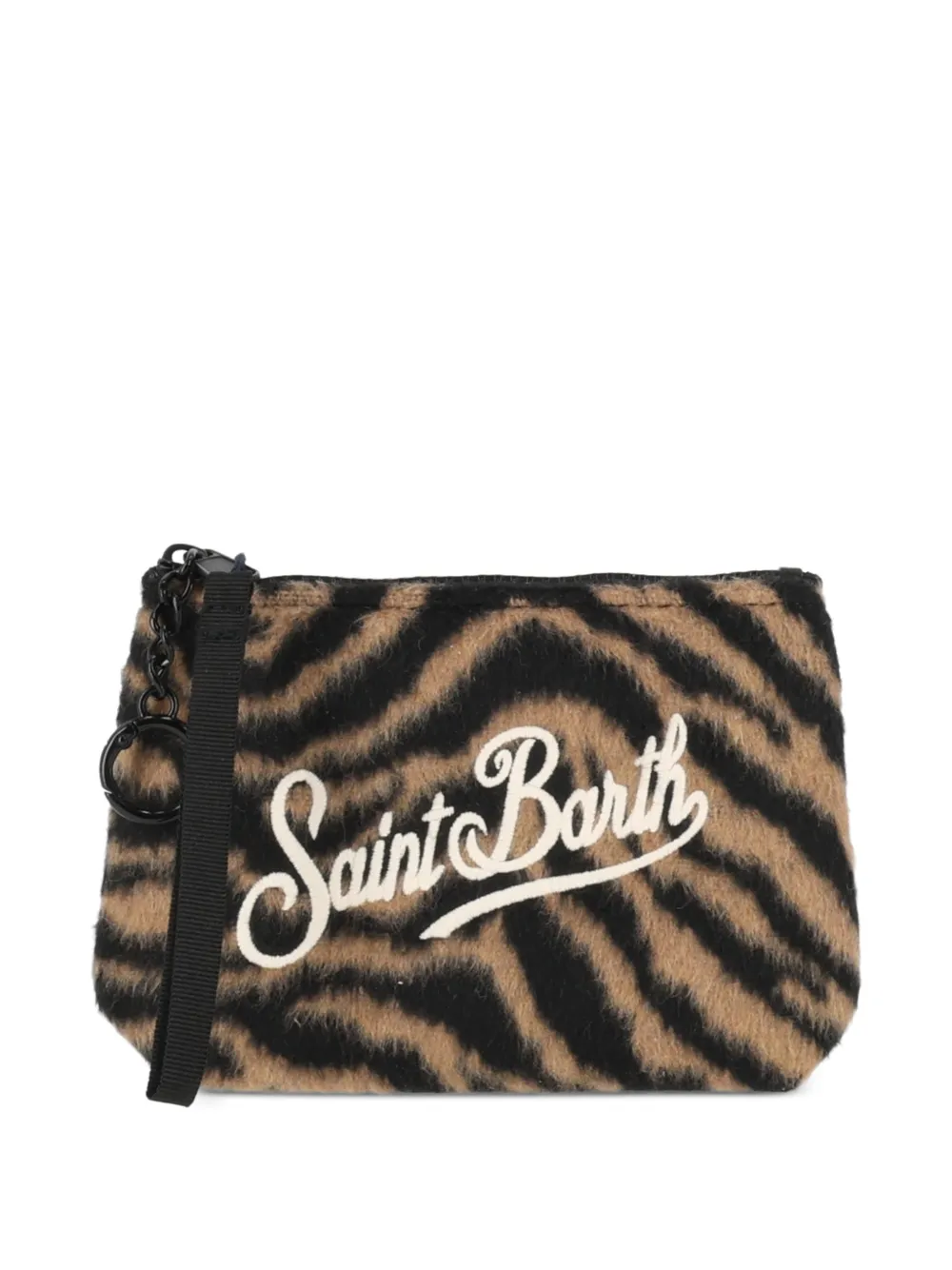MC2 Saint Barth Kids Aline buidel met zebra-print Bruin