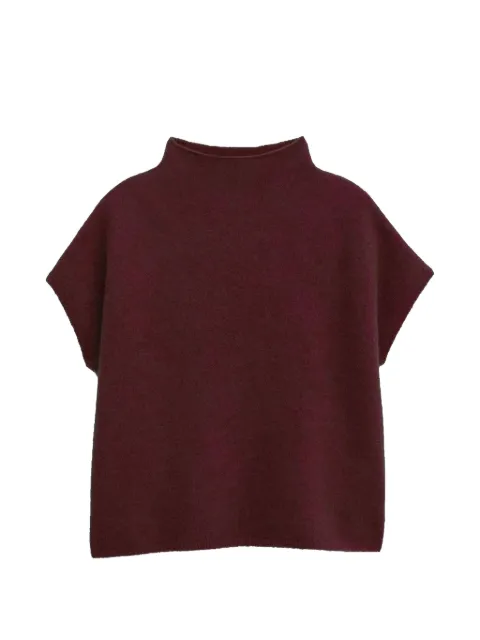 Filippa K high-neck cap-sleeve sweater