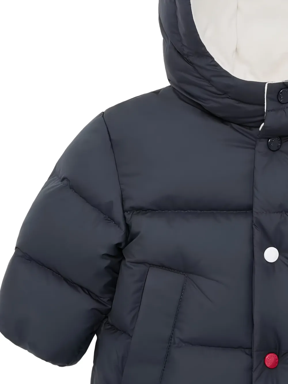 Moncler Enfant Jack met capuchon Blauw