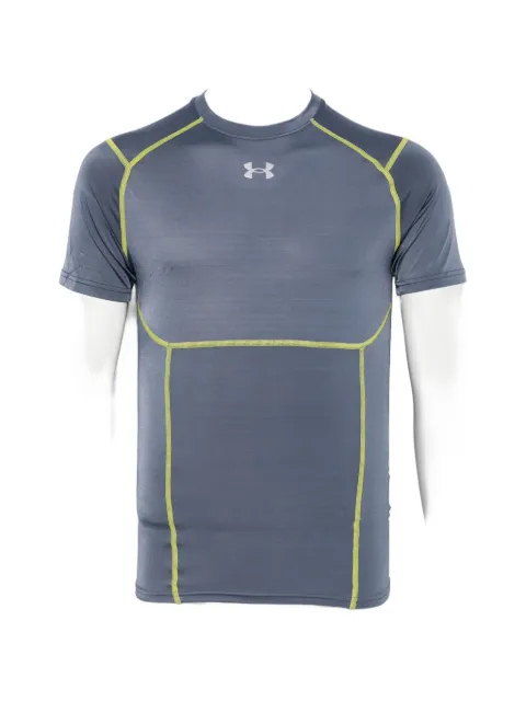 Under Armour logo-print contrast-stitch T-shirt