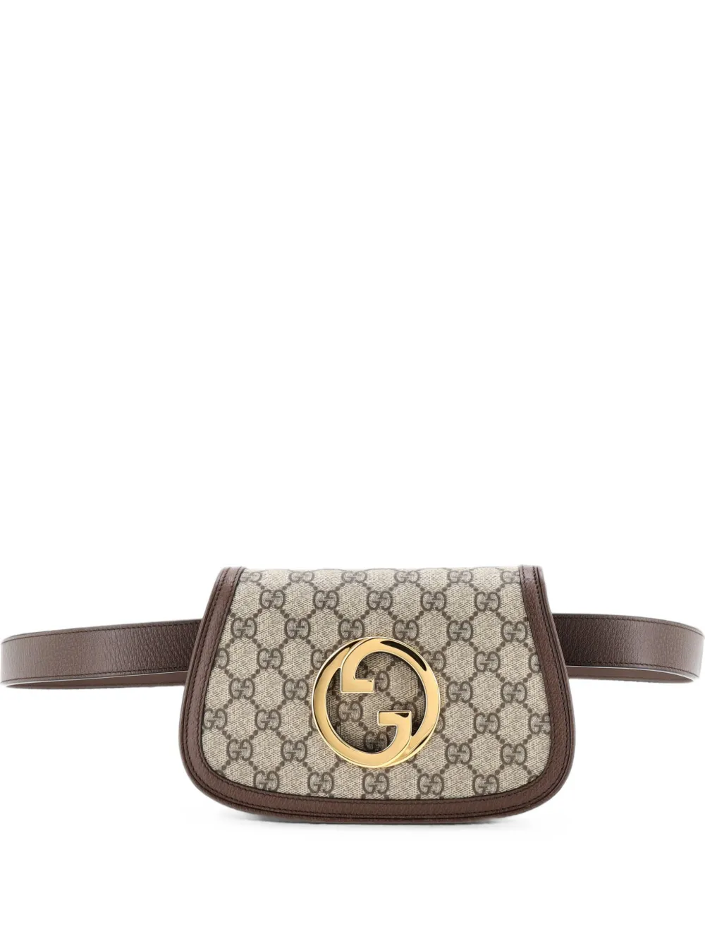 Gucci Pre-Owned Blondie GG Coated Canvas belt bag - Marrone