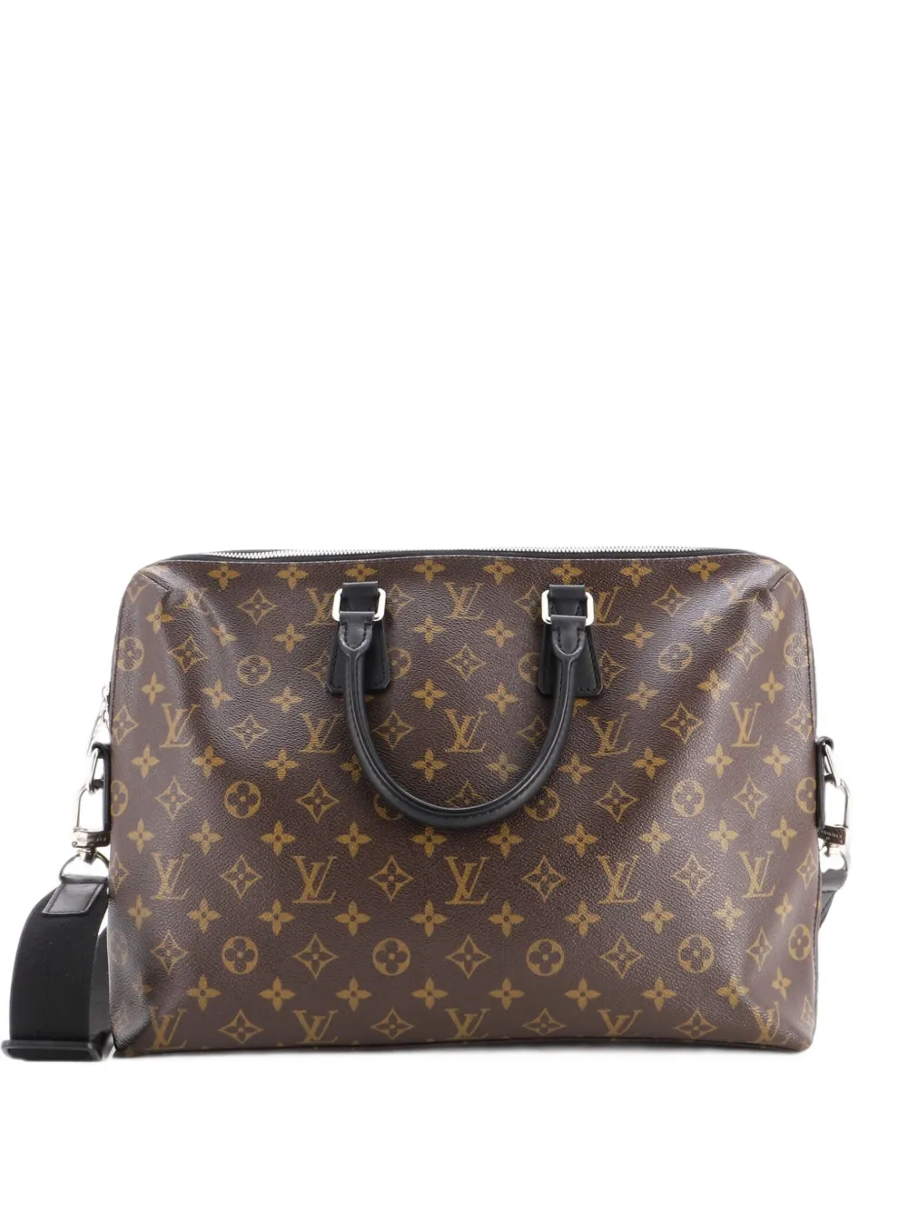 Louis Vuitton Pre-Owned Borsa tote Jour Macassar in tela con monogramma - Marrone