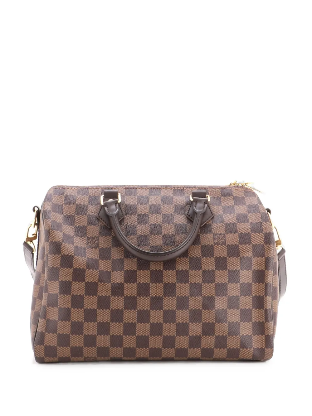 Louis Vuitton Pre-Owned Speedy Bandouliere Damier Schultertasche 30cm - Braun