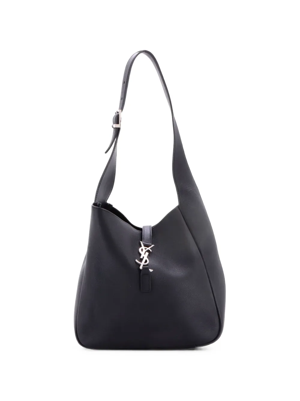 Saint Laurent Pre-Owned Le 5 a 7 Supple Leather Small hobo bag - Schwarz