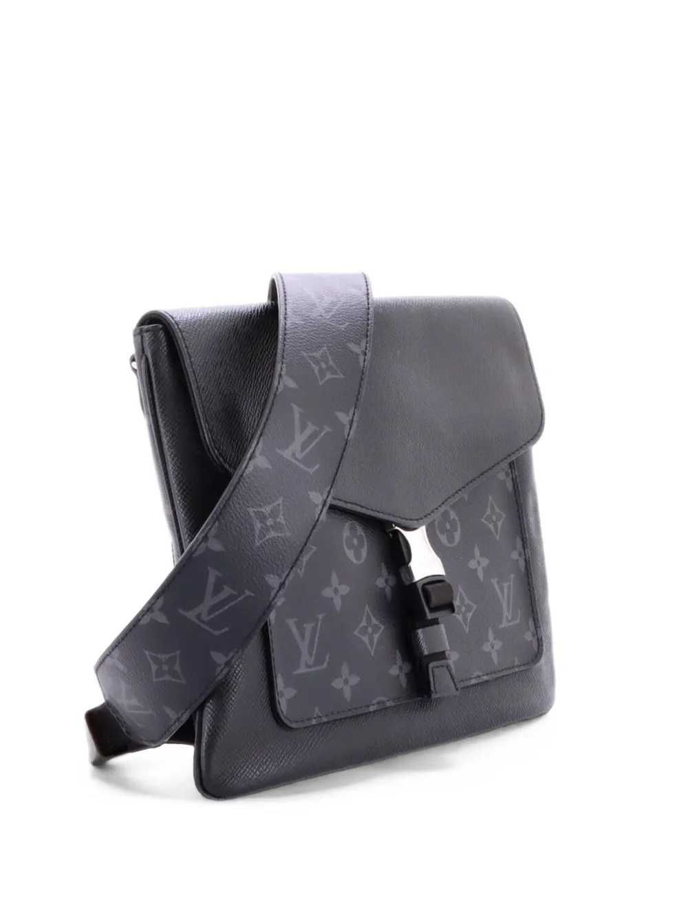 Louis Vuitton Pre-Owned Outdoor Taigarama Kuriertasche mit Monogramm - Schwarz