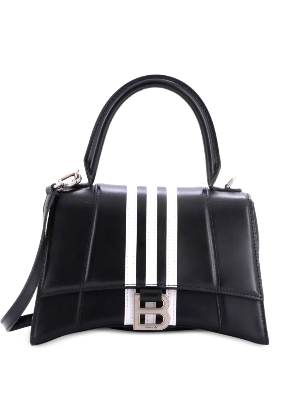Balenciaga Pre-Owned x adidas Hourglass Satchel-Tasche - Schwarz