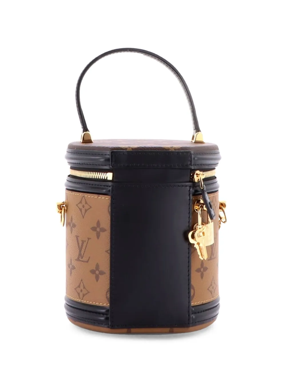Louis Vuitton Pre-Owned sac à main en toile Cannes Reverse Monogram - Marron
