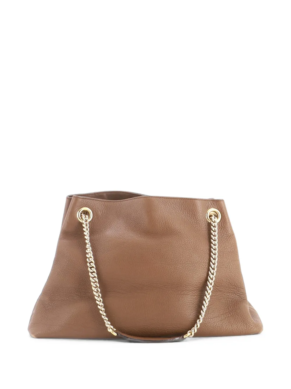 Gucci Pre-Owned Soho Chain Strap Leather Medium shoulder bag - Marrone