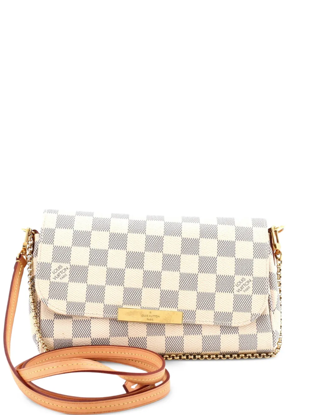 Louis Vuitton Pre-Owned Favorite Handbag Damier PM crossbody bag - Bianco