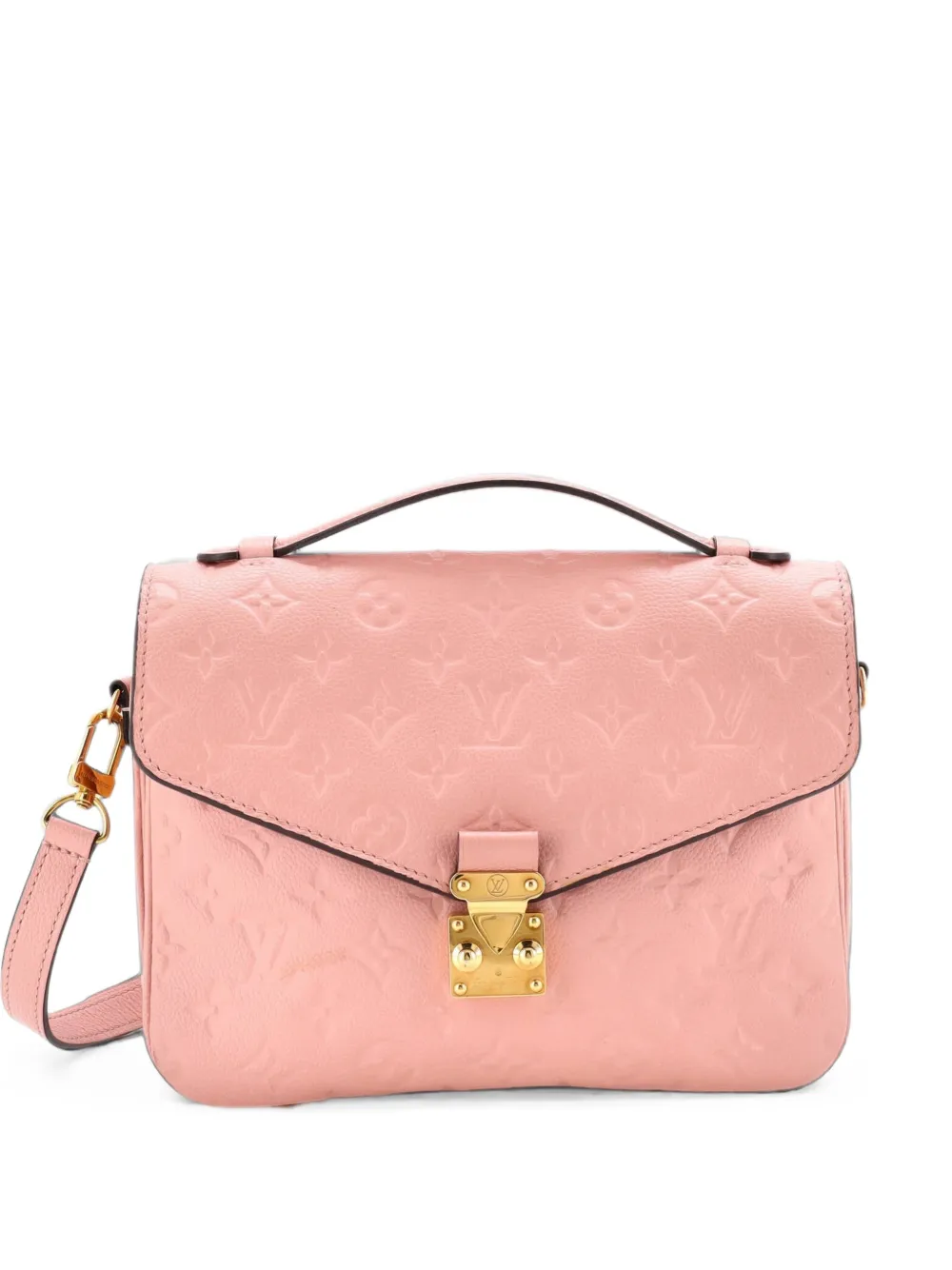 Louis Vuitton Pre-Owned Borsa a mano Metis in pelle Empreinte con monogramma e tracolla - Rosa