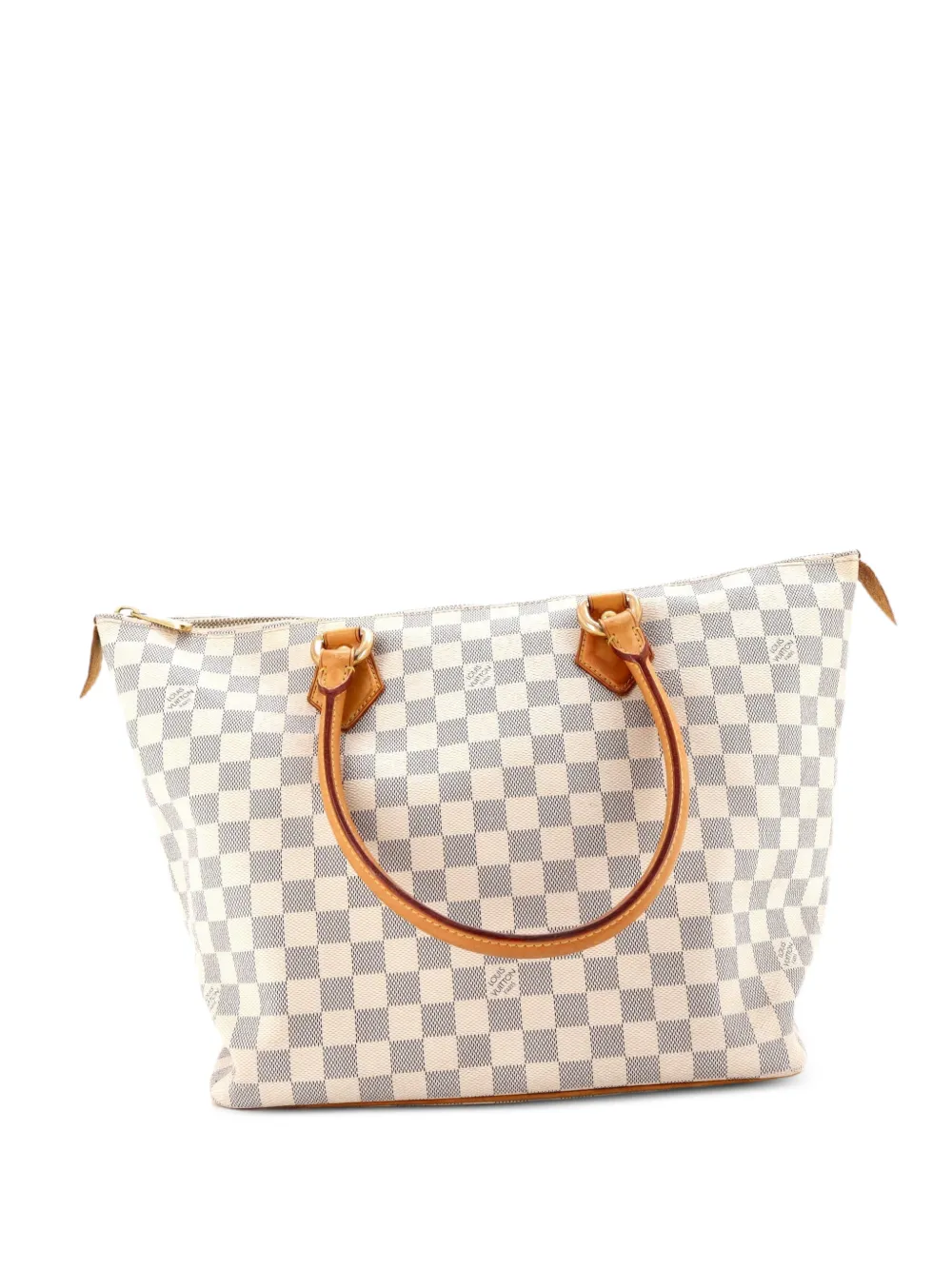 Louis Vuitton Pre-Owned Borsa tote a mano Saleya Damier MM - Bianco