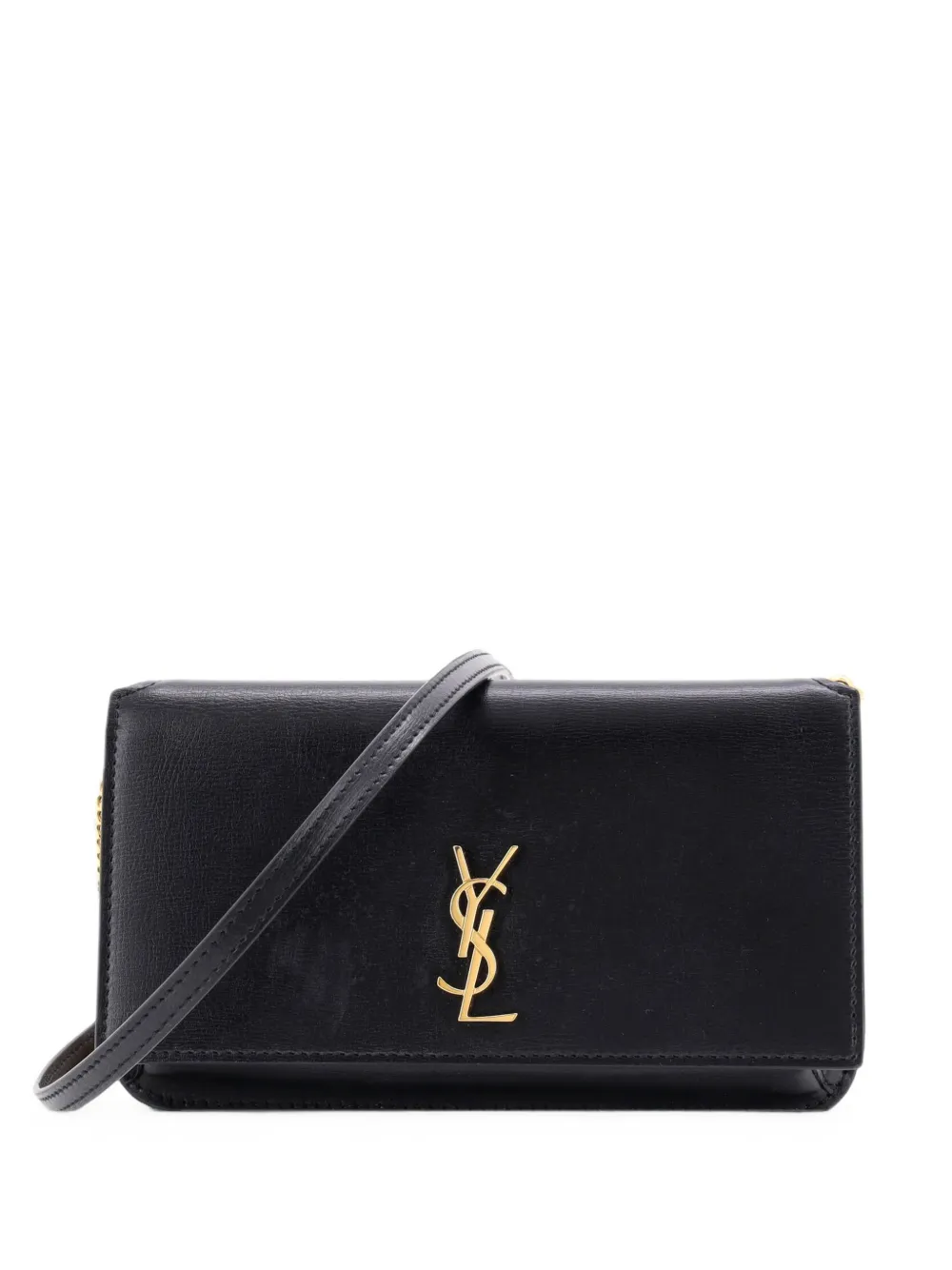 Saint Laurent Pre-Owned Classic Monogram Handy-Schultertasche - Schwarz
