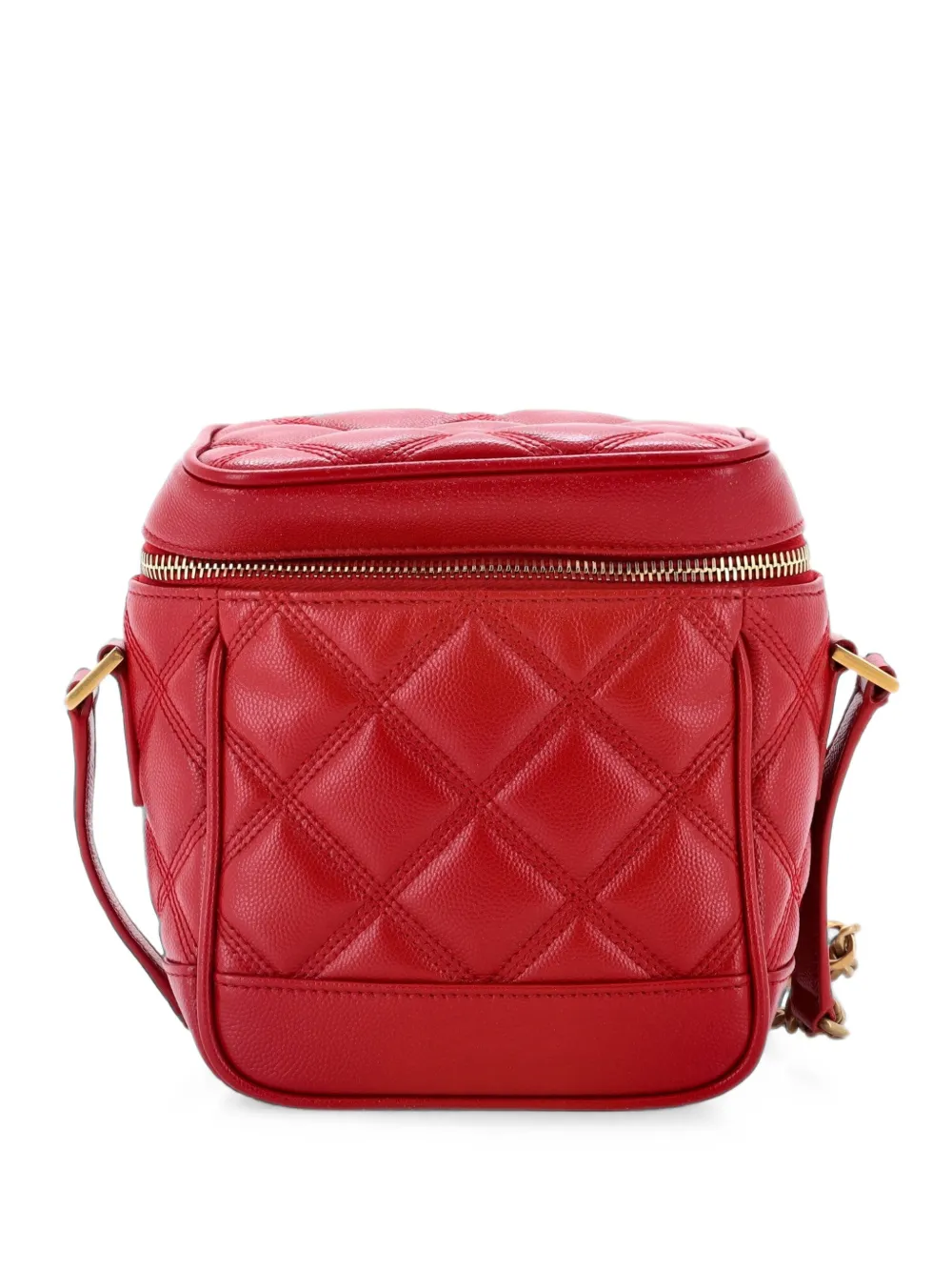 Saint Laurent Pre-Owned Gesteppte 80's Vanity Bag Umhängetasche - Rot
