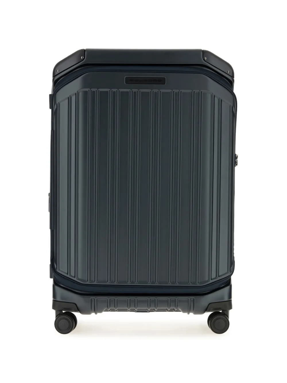 PIQUADRO valise striée à roulettes - Bleu PIQUADRO valise striée à roulettes - Bleu