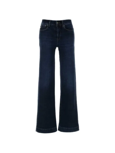 LOIS JEANS Lorna logo-patch jeans
