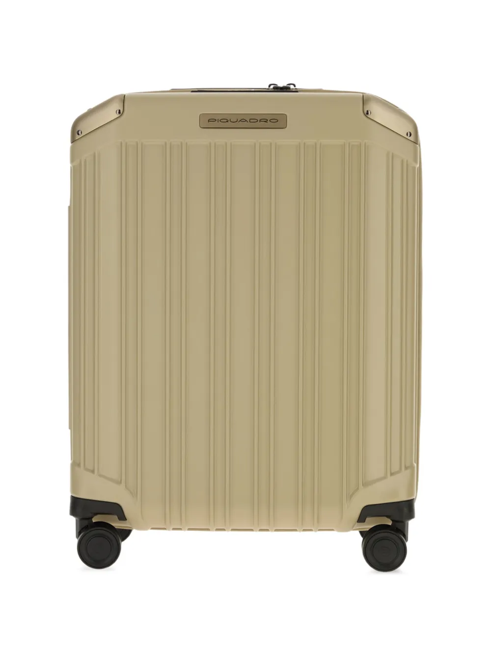 PIQUADRO ridged hard-shell suitcase - Toni neutri