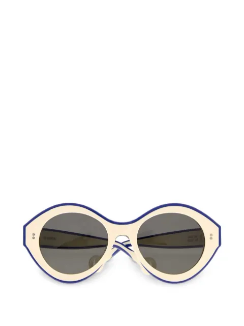 JW Anderson Jwa07 bumper two-tone sunglasses 