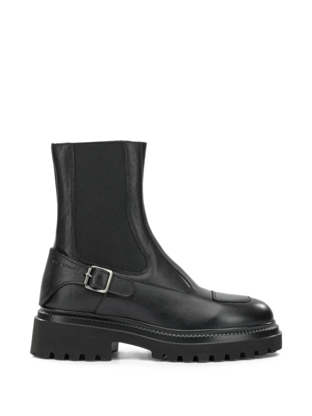 Copenhagen buckle-detail chunky-sole boots