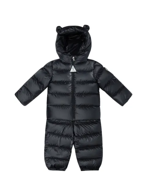 Moncler Enfant hooded down snowsuit set