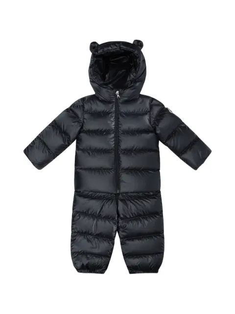 Moncler Enfant hooded down snowsuit set