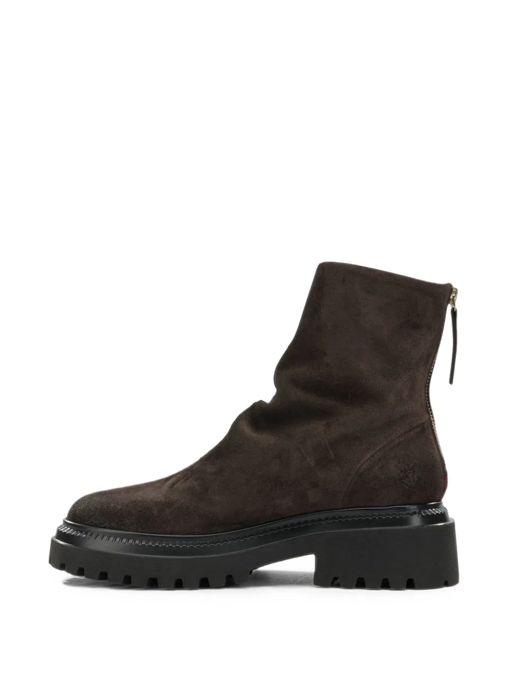 Halmanera suede chunky-sole ankle boots Bruin