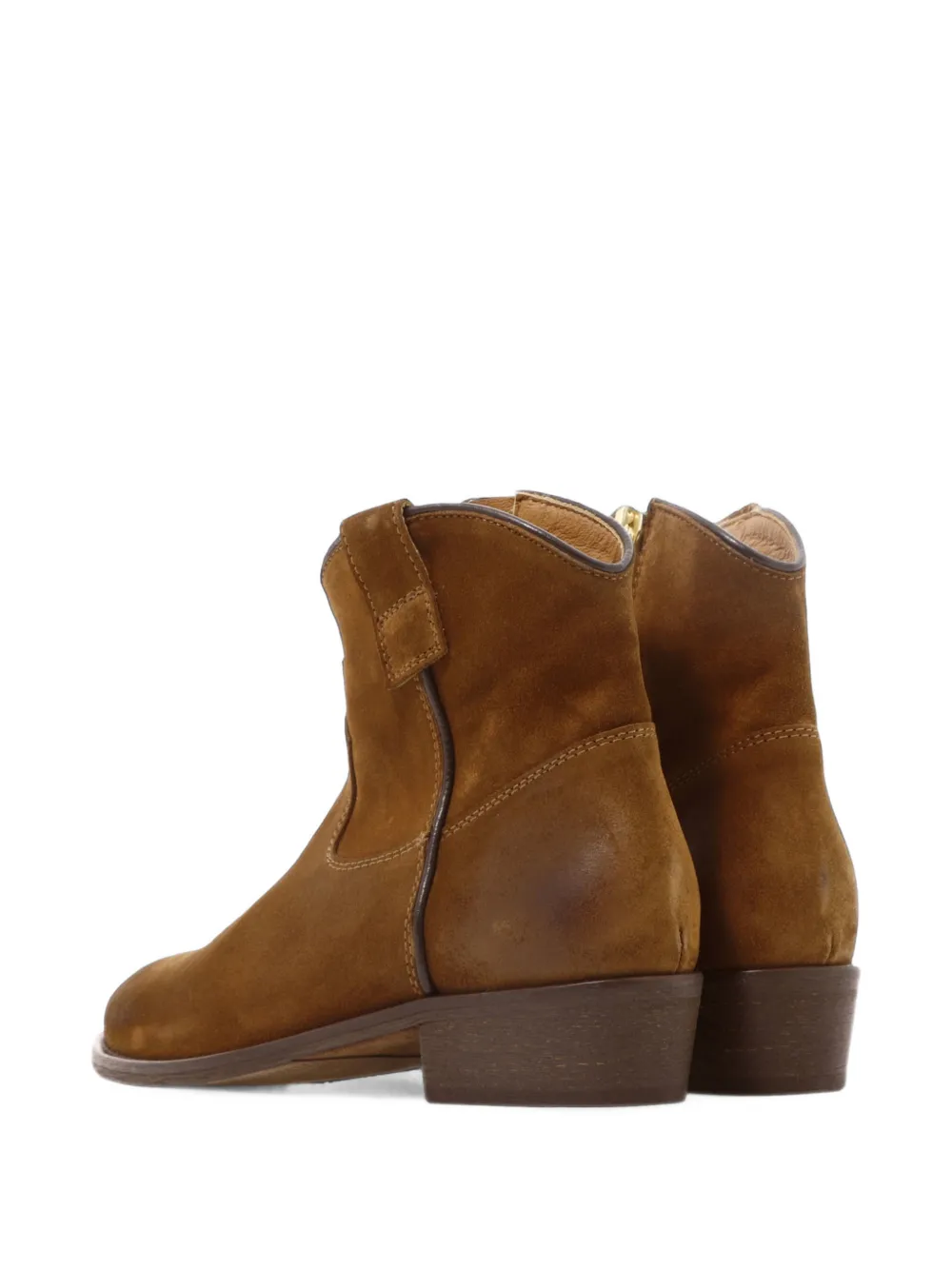 Via Roma 15 suede ankle boots Bruin