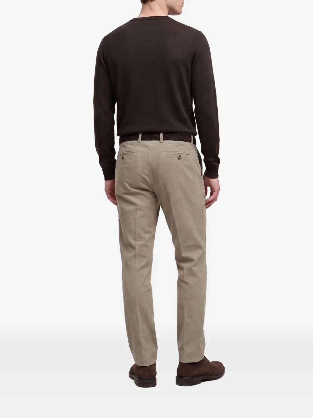 Brunello Cucinelli Ribfluwelen broek Beige