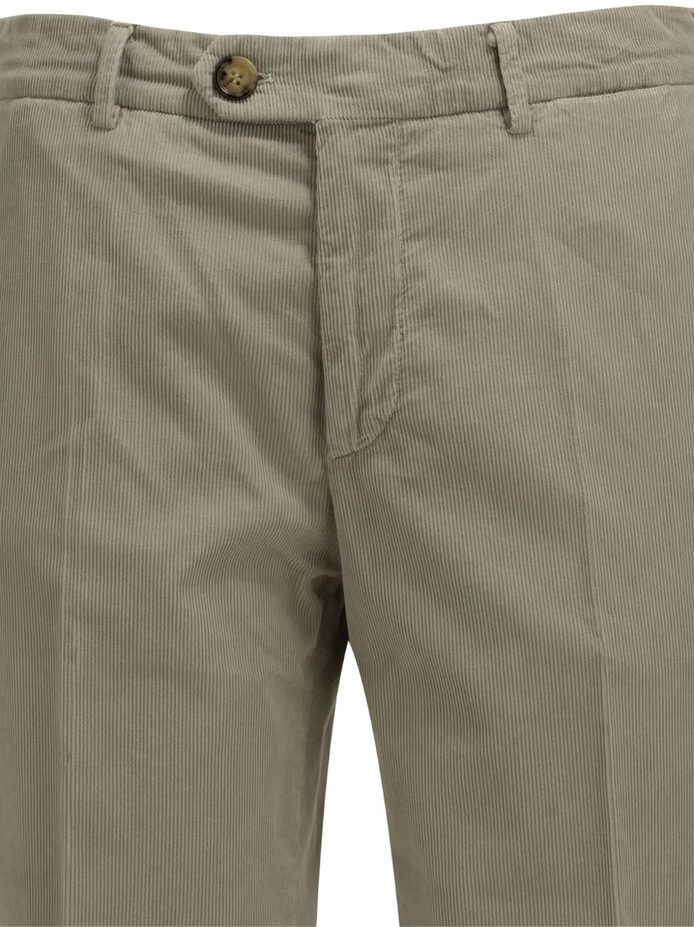 Brunello Cucinelli Ribfluwelen broek Beige