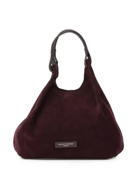 GIANNI CHIARINI Dua suede leather tote bag